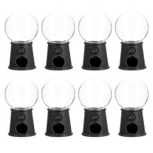 8Pcs Plastic Gumball Machines Candy Dispenser For Kids