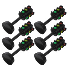 6Pcs Traffic Light Simulation Toy For Kids – Sign Playset Education