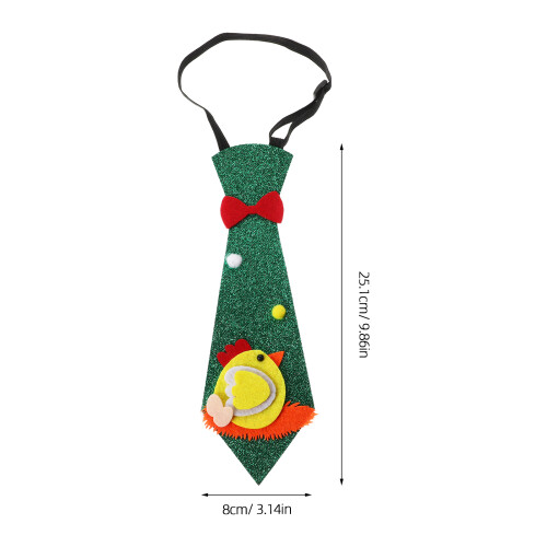Gravata Ajustável De Páscoa Para Crianças, Desenho 1