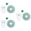 3 Sets St Patrick's Day Mesh Rokpakje Baby 8
