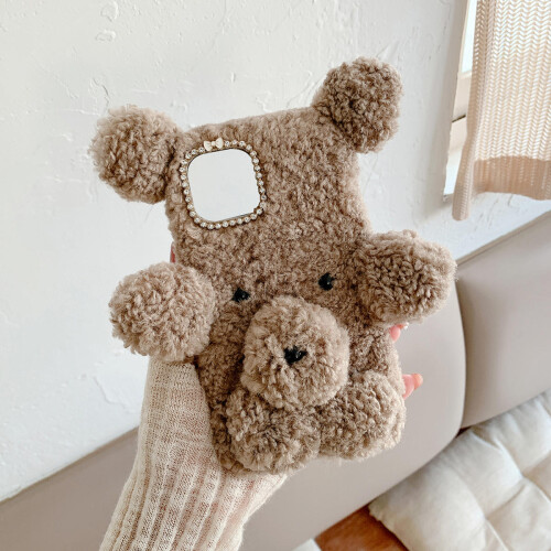Furry Bear Handyhülle Plüsch Für 13 1