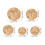 10 Cappellini In Intrecciati Per Forma Cowboy 2