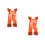 2 Baby Halloween Romper: Pompoen Print Jumpsuit 4