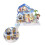 1 Conjunto Casa DIY Tema Brinquedo Educativo 6