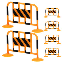 8Stk Mini Verkehrssperren Aus Resin Orange Für Und Lernspiel