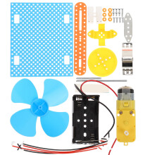 4 Sets Diy Elektrischer Lüfter Zusammenbau Spielzeug Für Kinder