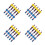 40 Calcio Per Balilla Mini Giocatori Figure 6