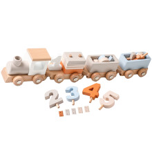 1 Set Nummer Trein Educatief Speelgoed Vroeg Leer Cadeau