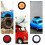 8 Pièces Roues Plastique Pour 4X4 Réduit 6
