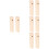 8 In Legno Non Verniciato Per Da Te 8