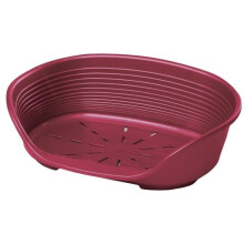 Korb-SIESTA DELUXE Größe 8 - 82*59,5*25 cm - Bordeaux -FERPLAST