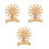 3Pcs Small Wooden Building Toy For Kids Science Learning Project 6