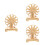 3Pcs Small Wooden Building Toy For Kids Science Learning Project 4
