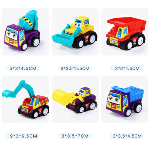 12 Mini Auto A Veicolo Da Costruzione Per Bambini 1