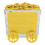 Plastic Treasure Chest Toy For Kids Multi-Functional Mining Cart Set 11