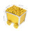 Plastic Treasure Chest Toy For Kids Multi-Functional Mining Cart Set 2