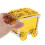 Plastic Treasure Chest Toy For Kids Multi-Functional Mining Cart Set 4