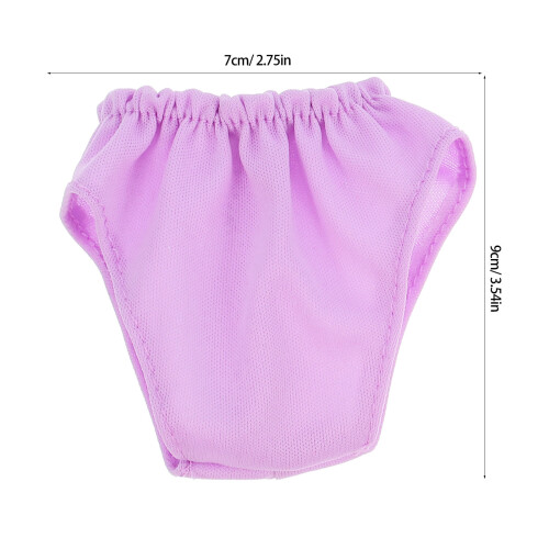 4Pcs Conjunto De Fraldas E Roupa Íntima Para Bebê 18 Polegadas 1