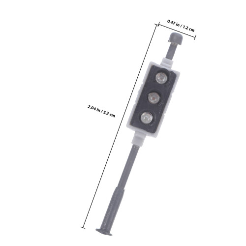 2Pcs Enfeites De Sinal Simulado Para De 1