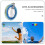 Set Ruota Cavo Con Bloccaggio 10