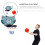 Set Pallacanestro Sospeso Con Mini Pallone Per 10