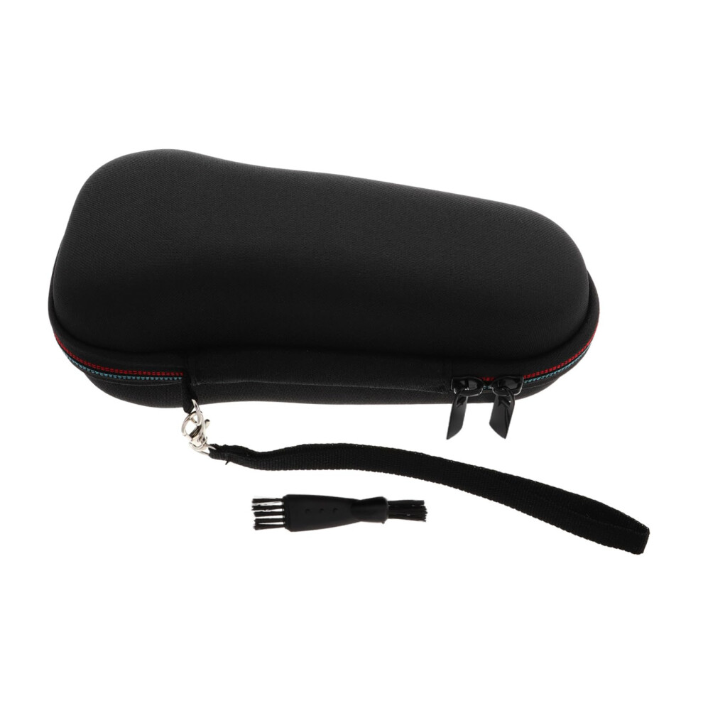 Hard Travel Case for Electric Shavers Black, ImpactResistant, Nonslip Interior, Shaving Accessories Case for Men