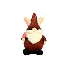 Cartoon Santa Gnomes Resins Miniature Christmas Elf Figurine-1