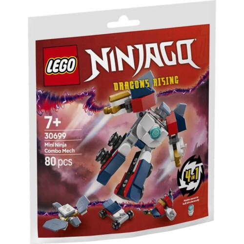 LEGO Bausatz - Lego - 30699 - Ninjago - Mini Ninja Combomecha - 63 Teile