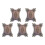 5Pcs Antique Thread Bobbins Embroidery Thread-Sijiaoqinggu 1