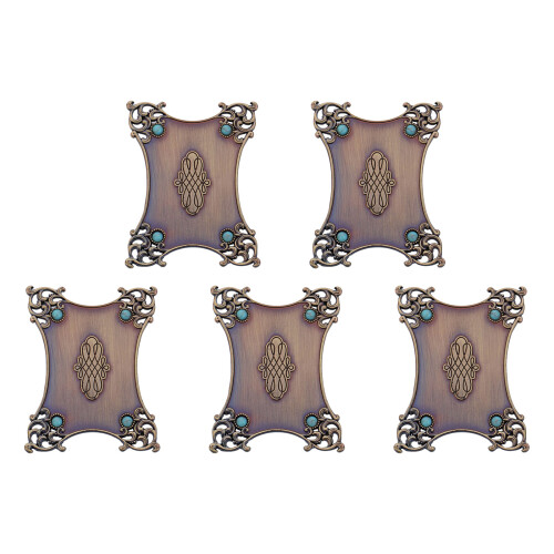 5Pcs Antique Thread Bobbins Embroidery Thread-Sijiaoqinggu