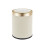 Small Round Garbage Can Press Trash Can with-12L Cream color 1