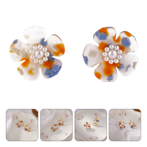 blumenförmige ohrstecker ohrringe geschenk ohrschmuck 1