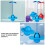 1 Set Bouncing Ball Open Pvc Outdoor Child 10