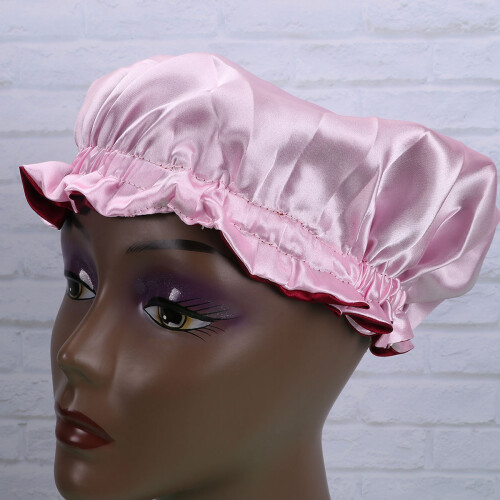 Cuffie Notturne Elastiche Per Con Orlo Largo (Rosa) 2