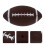 2 Pcs Inflatable Rugby Children Toy 11