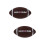 2 Pcs Inflatable Rugby Children Toy 9