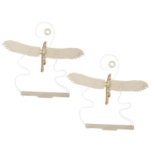 2 Sets Kinder Diy Holz Vogel Modell Experiment Spielzeug