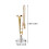 2 Ensembles De Mini Trombone Support Et Étui Noir 1/12 2