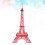 3D De Madera Torre Eiffel Educativo Diy Para Niños 7