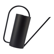 Stainless Steel Watering Can 51oz with Elegant Modern-Black