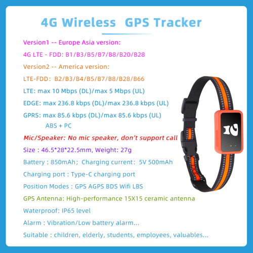 4G Pet Tracking Device With Navigation Wifi LBS-Eurasian 1