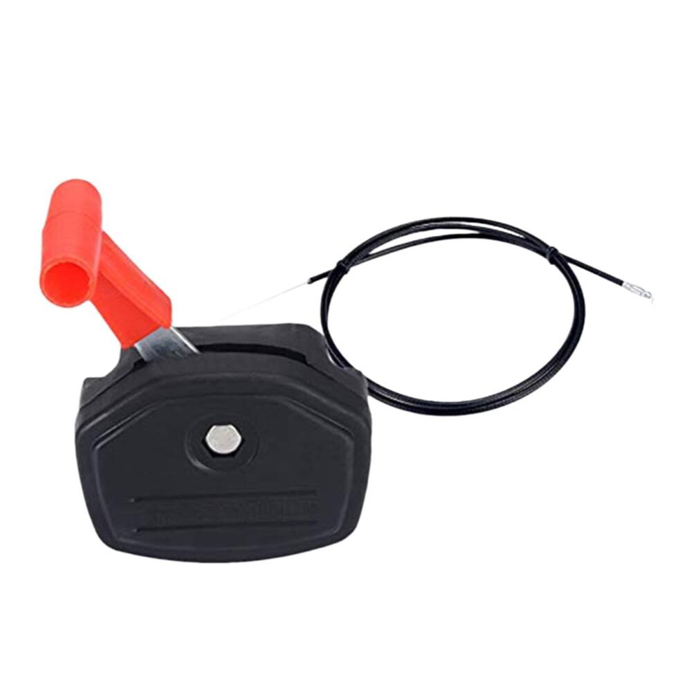 Universal Switch Lever Control Handle 56Inch Throttle Cable Kit For Most Lawn Mowers Throttle Handle 9105992590551