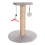 Sisal Cats Play Structure Cats Tree Scratching-Circular Gray 1
