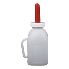 Durable Calf Feeding Bottle with Nipple and Comfortable-1 Liter