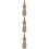 3 Pièces Figure En Bois Décoration Table Sable 10