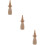 3 Pièces Figure En Bois Décoration Table Sable 11
