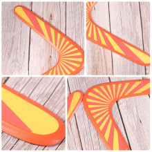 3pcs Creative Kids Boomerang Toy Boomerang Playthings Toys For Outdoor