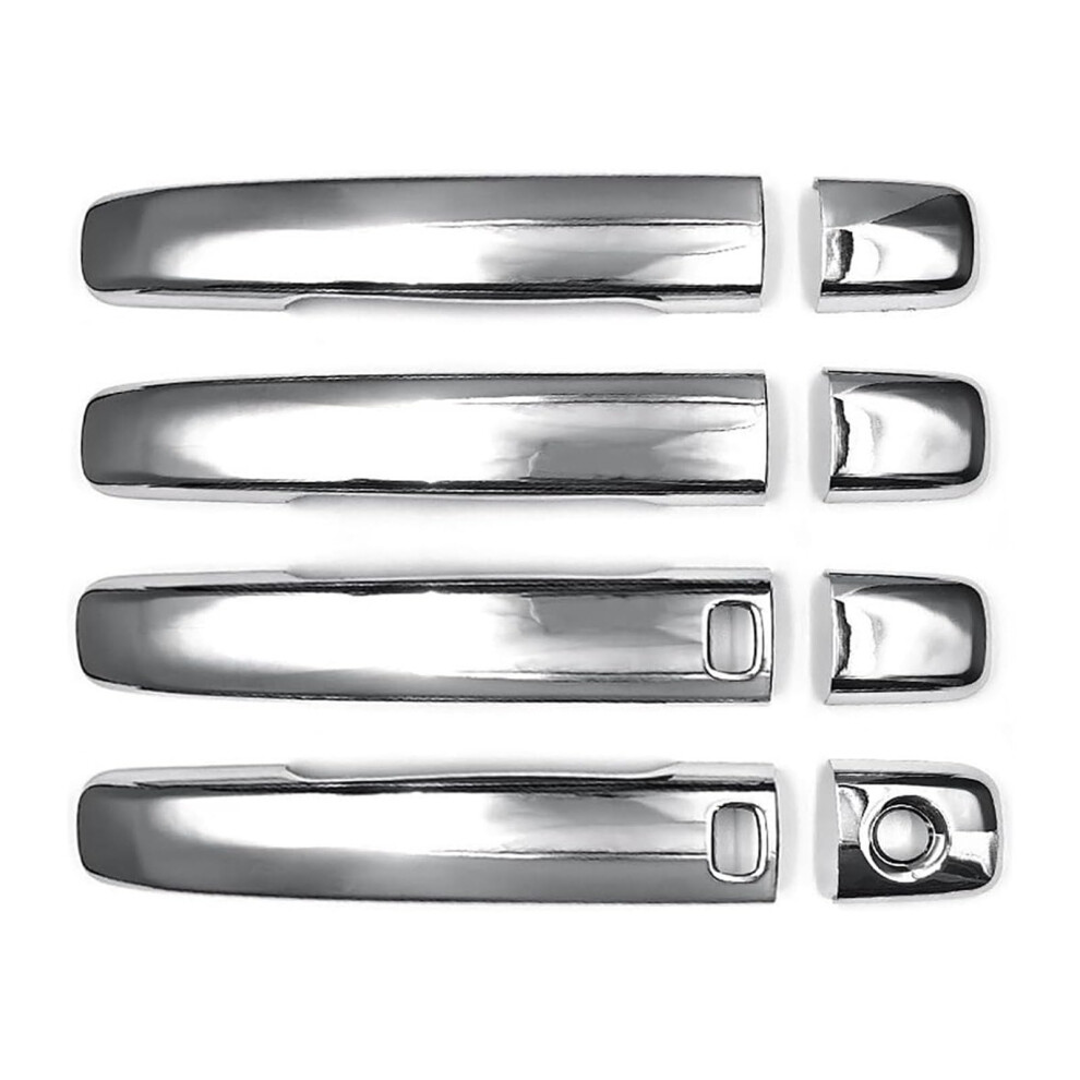 Car Outer Door Handle Cover For G15 20122019, Singlehole 2Smart Trim, Antiscratch Electroplating Protector 9105992591169