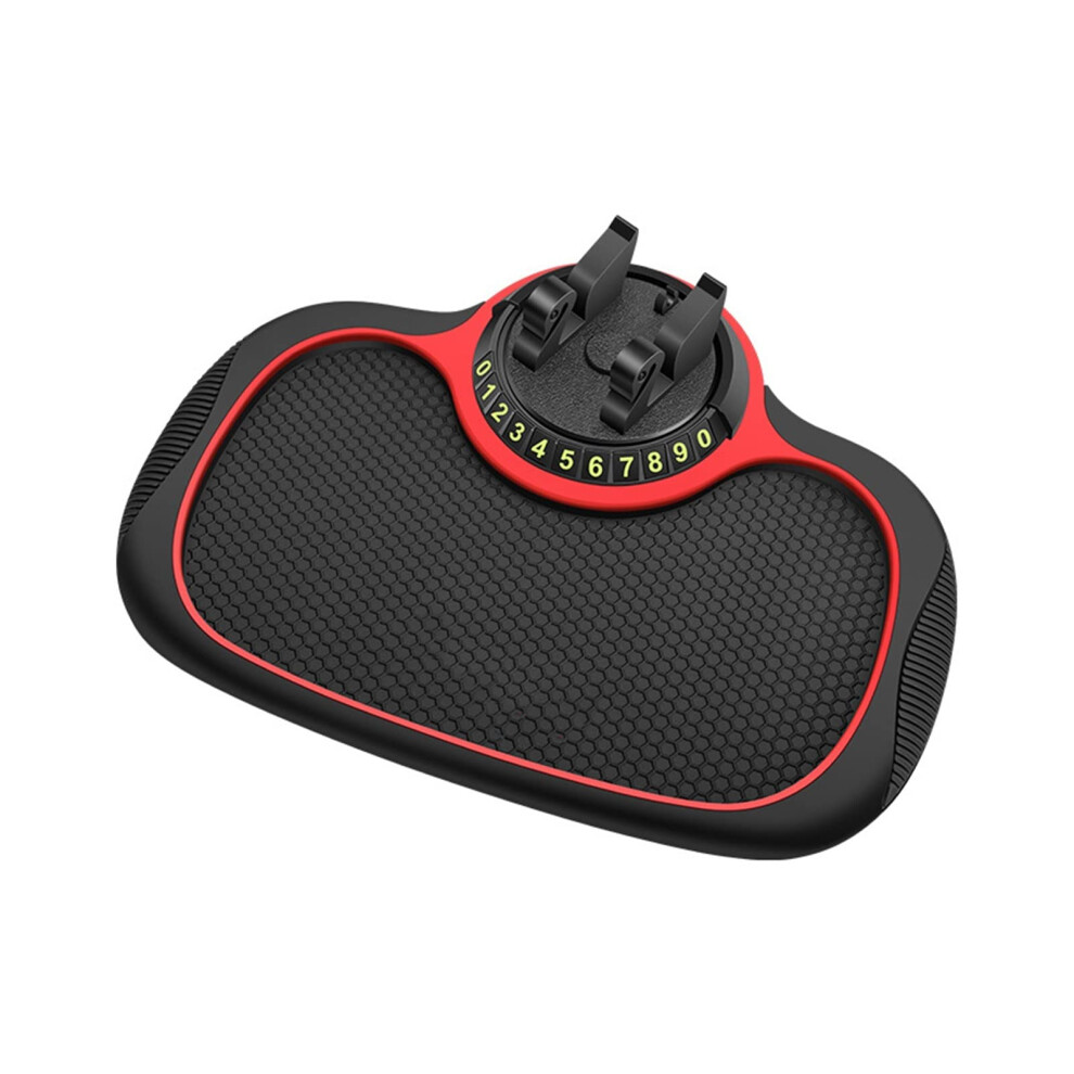 Multifunctional Car Antislip Mat Phone Mount Silicone Dashboard Pad Auto Phone Holder Nonslip Dash Pad 9323874278070