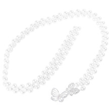 Waist Chains Perlen- -Kleidgurt Für Frauen Hohles Design